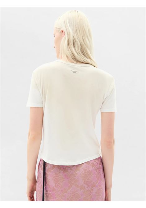 t-shirt floor micro donna bianca ANN DEMEULEMEESTER | B0013923 FA740004